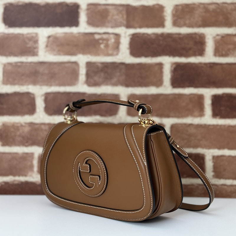 グッチ バッグ 人気 GUCCI ブロンディ スモール トップハンドルバッグ 815714 AAEC2 2718 ブラウン グッチブロンディ アウトレット - 画像 (9)