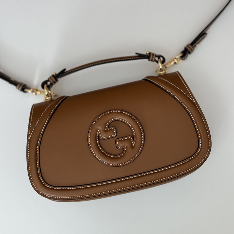 グッチ バッグ 人気 GUCCI ブロンディ スモール トップハンドルバッグ 815714 AAEC2 2718 ブラウン グッチブロンディ アウトレット - 画像 (6)
