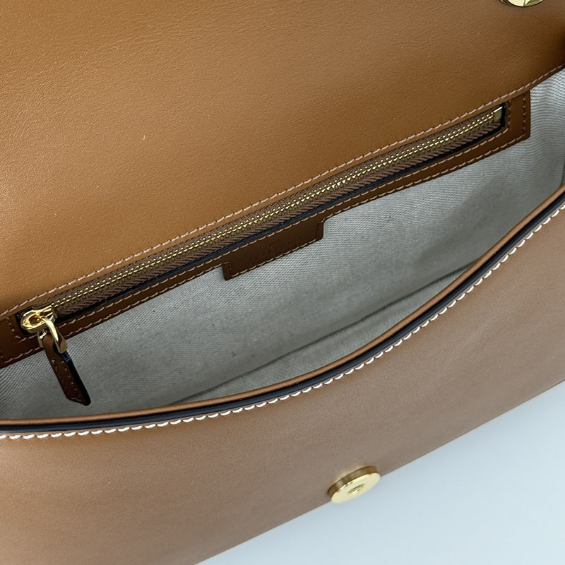 グッチ バッグ 人気 GUCCI ブロンディ スモール トップハンドルバッグ 815714 AAEC2 2718 ブラウン グッチブロンディ アウトレット - 画像 (2)