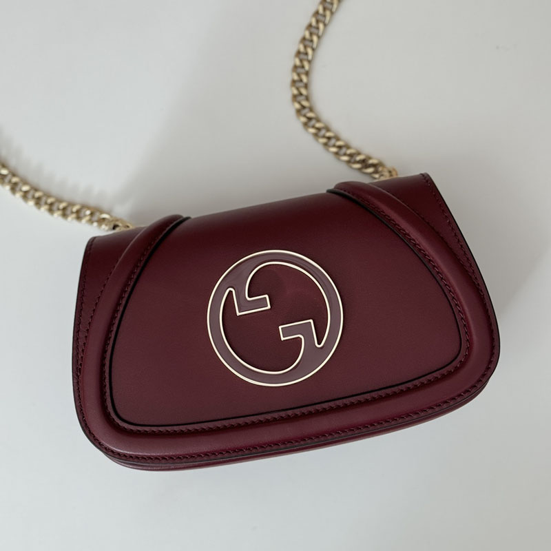 グッチ バッグ 人気 GUCCI ブロンディ ミニ ショルダーバッグ 815711 AAEEX 6207 ロッソ アンコーラ グッチ ブロンディ ショルダーバッグ - 画像 (6)
