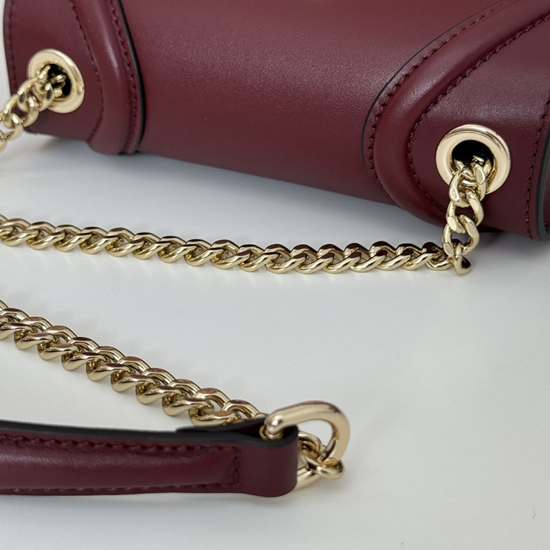 グッチ バッグ 人気 GUCCI ブロンディ ミニ ショルダーバッグ 815711 AAEEX 6207 ロッソ アンコーラ グッチ ブロンディ ショルダーバッグ - 画像 (4)