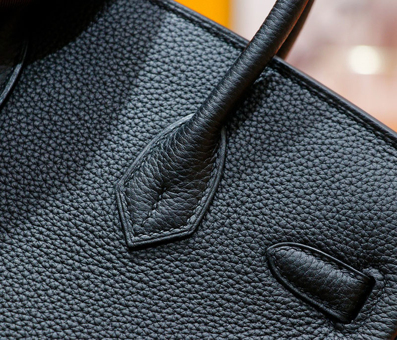 並行輸入品 エルメス バーキン25 黒 ブラック トゴ シルバー金具 2517908 バーキン バッグ 定価 - 画像 (5)