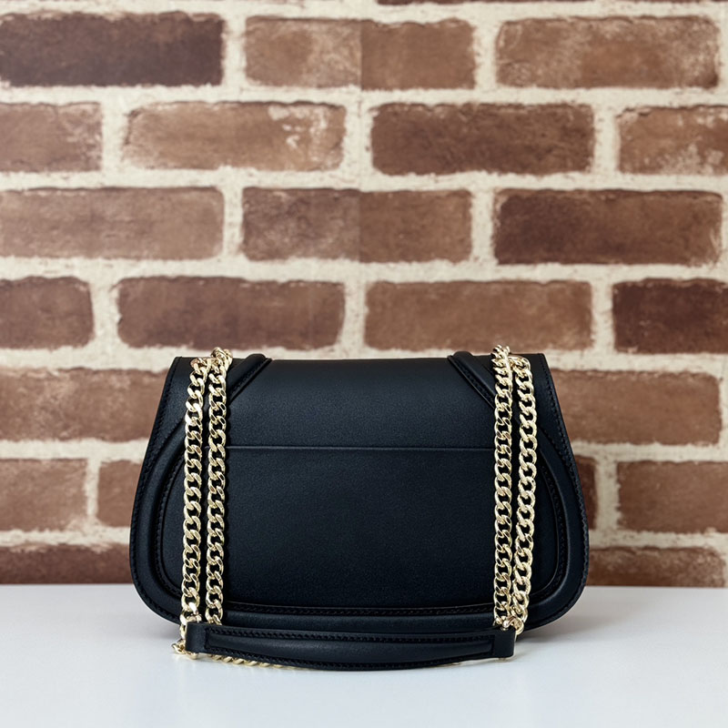 グッチ バッグ 人気 GUCCI ブロンディ スモール ショルダーバッグ 815715 AAEEX 1000 ブラック グッチ ブロンディ ショルダーバッグ - 画像 (8)