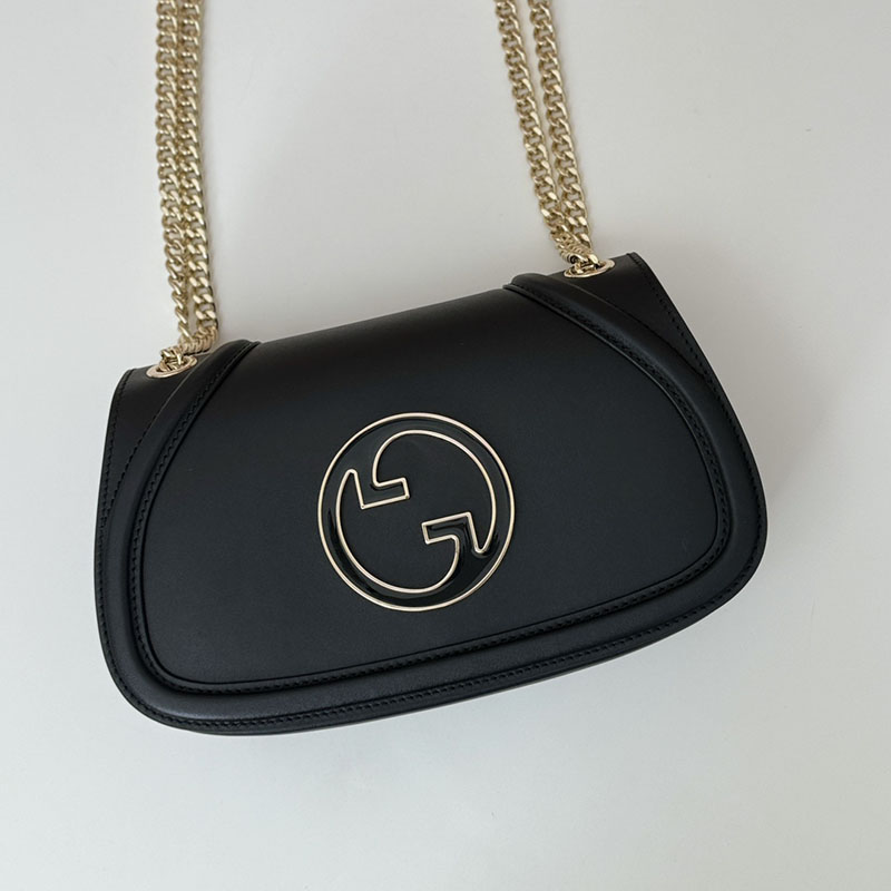 グッチ バッグ 人気 GUCCI ブロンディ スモール ショルダーバッグ 815715 AAEEX 1000 ブラック グッチ ブロンディ ショルダーバッグ - 画像 (6)