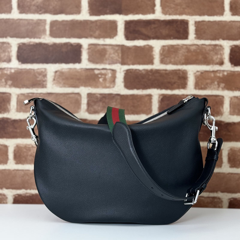 グッチ バッグ 人気 GUCCI グッチB スモール クロスボディバッグ 801887 AZB5Z 1060 ブラック バッグ 安い 店舗 - 画像 (5)