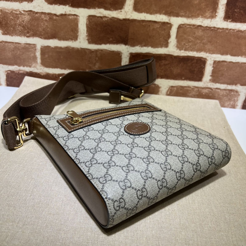 グッチ バッグ 人気 GUCCI ショルダーバッグ GG RETRO メッセンジャーバッグ 681021 92THG 8563 ベージュ/コンビ グッチ メッセンジャーバッグ メンズ - 画像 (7)