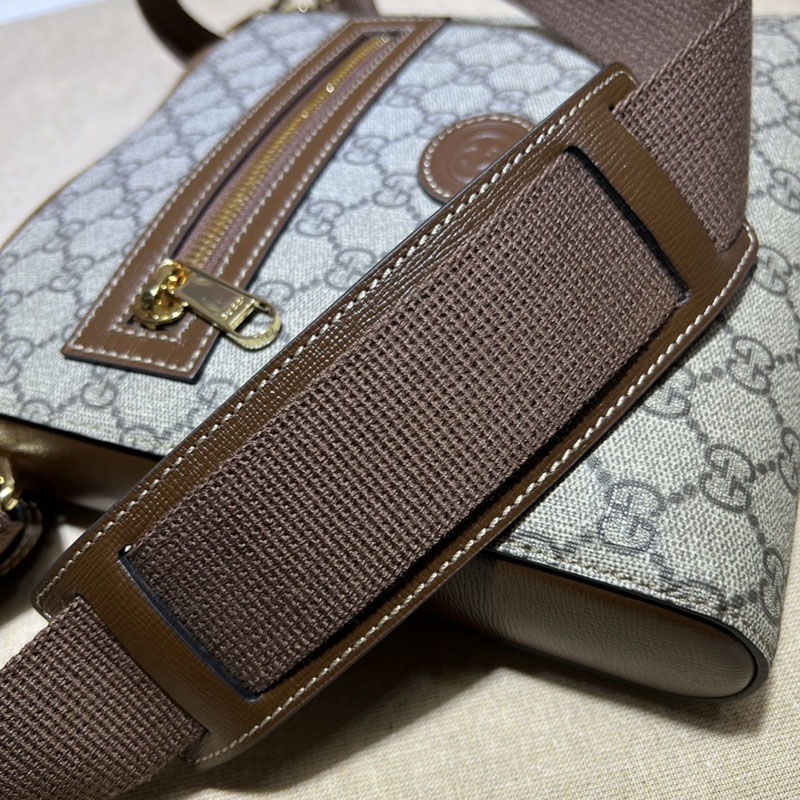 グッチ バッグ 人気 GUCCI ショルダーバッグ GG RETRO メッセンジャーバッグ 681021 92THG 8563 ベージュ/コンビ グッチ メッセンジャーバッグ メンズ - 画像 (4)