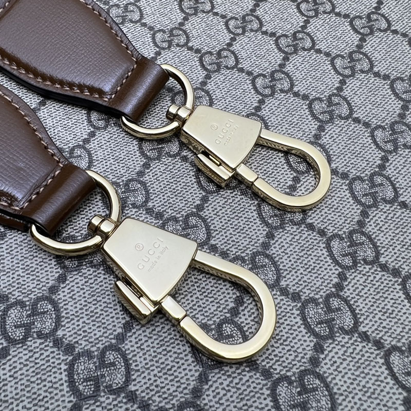 グッチ バッグ 人気 GUCCI インターロッキングG ビジネスケース 674140 92THG 8563 ベージュ&ブラウン グッチ ビジネスバッグ メンズ - 画像 (5)