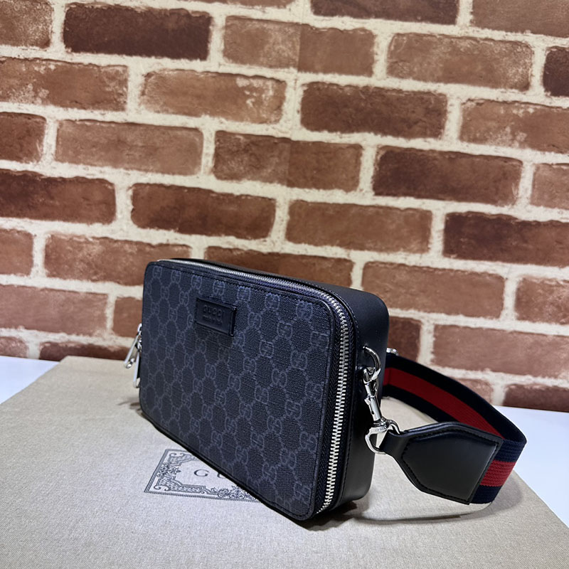 グッチ バッグ 人気 GUCCI GGスプリーム キャンバス ミニ ショルダーバッグ 774161 K5RLN 1095 ブラック/グレー gucci ショルダーバッグ メンズ 人気 - 画像 (9)