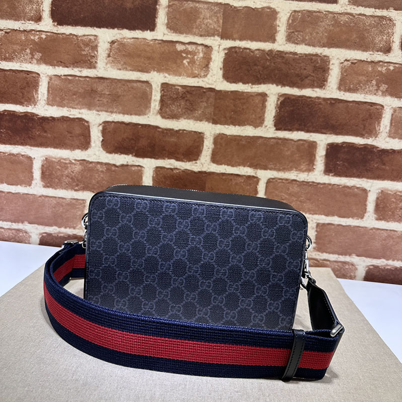 グッチ バッグ 人気 GUCCI GGスプリーム キャンバス ミニ ショルダーバッグ 774161 K5RLN 1095 ブラック/グレー gucci ショルダーバッグ メンズ 人気 - 画像 (8)