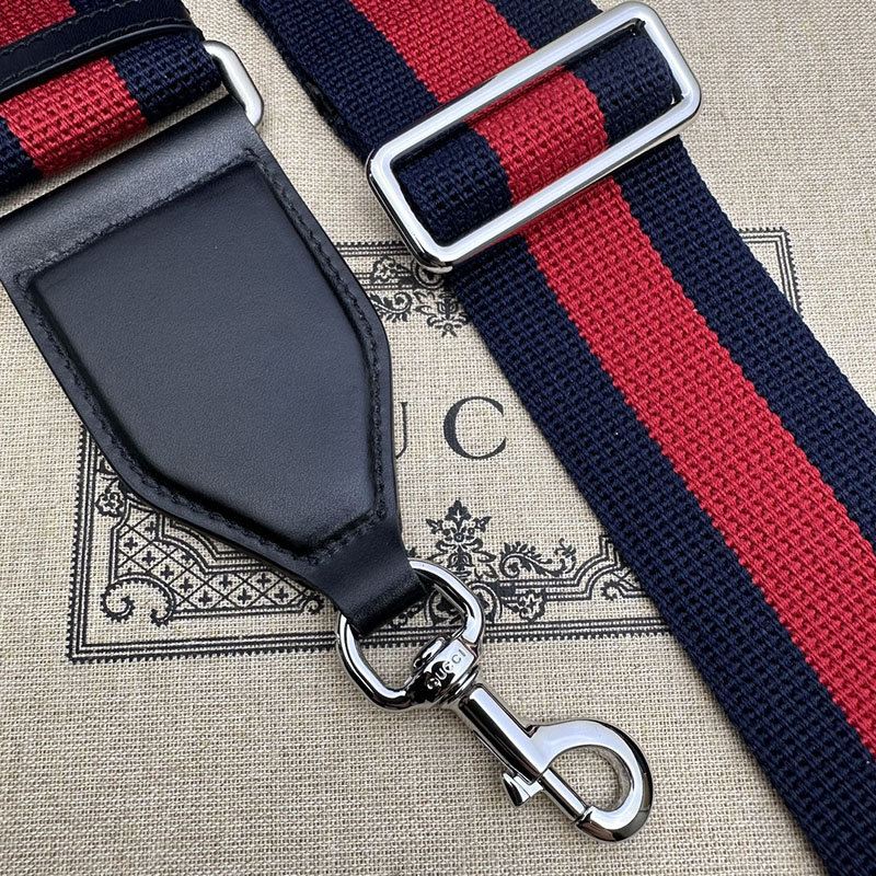 グッチ バッグ 人気 GUCCI GGスプリーム キャンバス ミニ ショルダーバッグ 774161 K5RLN 1095 ブラック/グレー gucci ショルダーバッグ メンズ 人気 - 画像 (4)