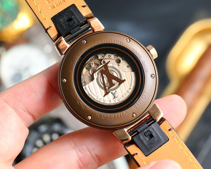 最高級ルイヴィトンスーパーコピー ルイヴィトン時計コピー Tambour MM Monogram タンブール MM モノグラム QA138Z - 画像 (4)