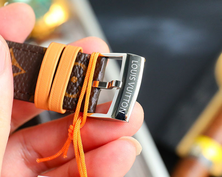 最高級ルイヴィトンスーパーコピー ルイヴィトン時計コピー Tambour MM Monogram タンブール MM モノグラム QA138Z - 画像 (3)