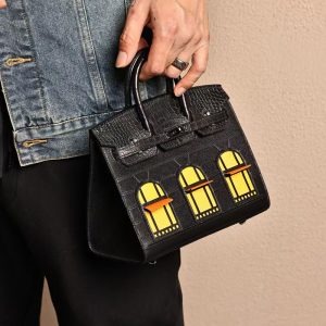 バーキン 20cm セリエ フォーブル ミッドナイト
