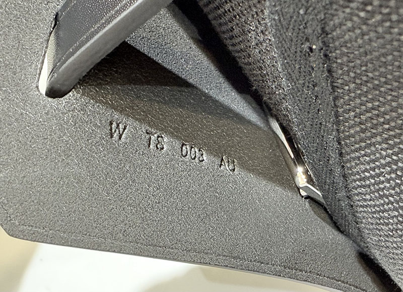 エルメス エールバッグジップ ミニ 黒 ブラック トワルアッシュ シルバー金具 2519498 エルメス エールバッグ ミニ - 画像 (9)