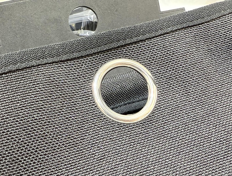 エルメス エールバッグジップ ミニ 黒 ブラック トワルアッシュ シルバー金具 2519498 エルメス エールバッグ ミニ - 画像 (3)
