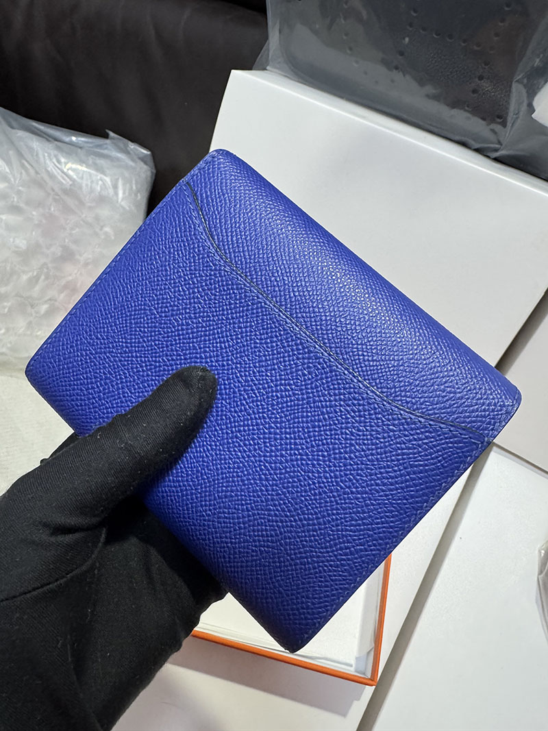 エルメス コンスタンス 財布 コンパクト ヴォーエプソン ブルーエレクトリック シルバー金具 2519507 コンスタンスコンパクト 定価 - 画像 (5)