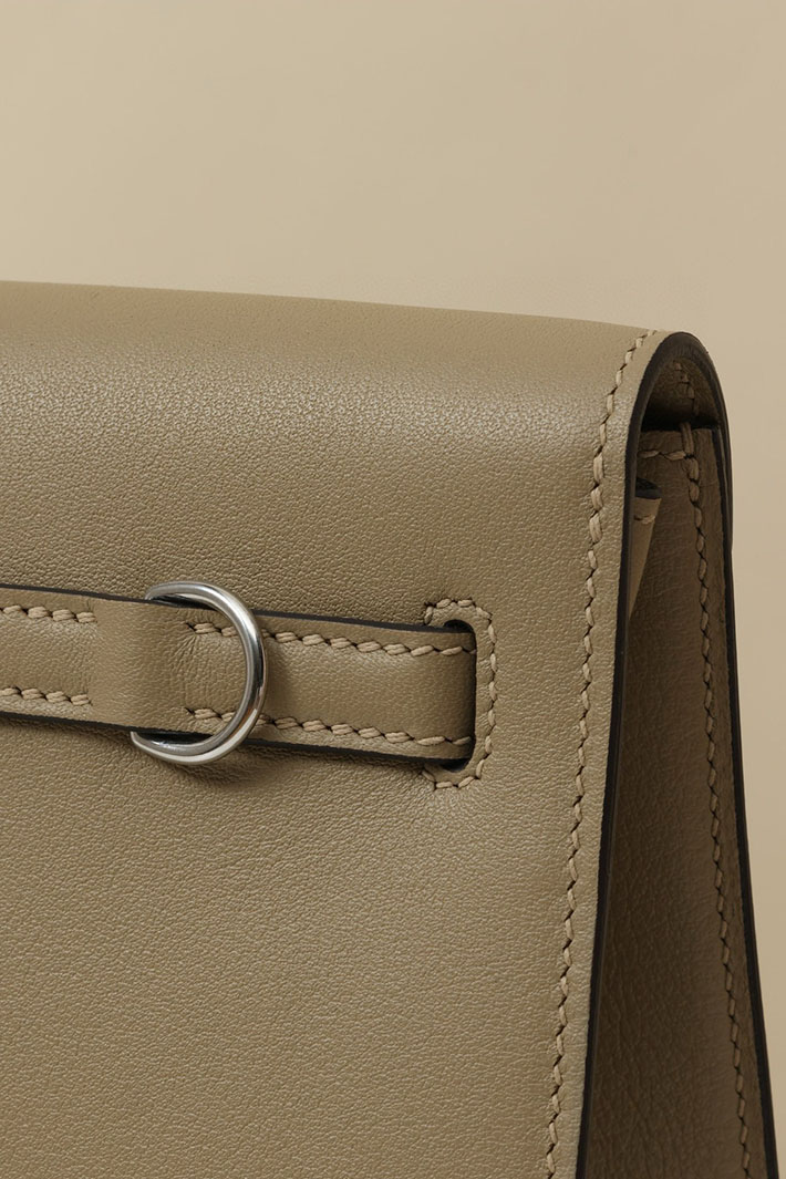 エルメス HERMES ケリーダンスフリンジ ベージュマルファ スイフト シルバー金具 2518530 ケリーダンス フリンジ Kellydanse fringe - 画像 (7)