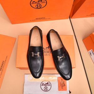 エルメス 革靴 ジョンロブ