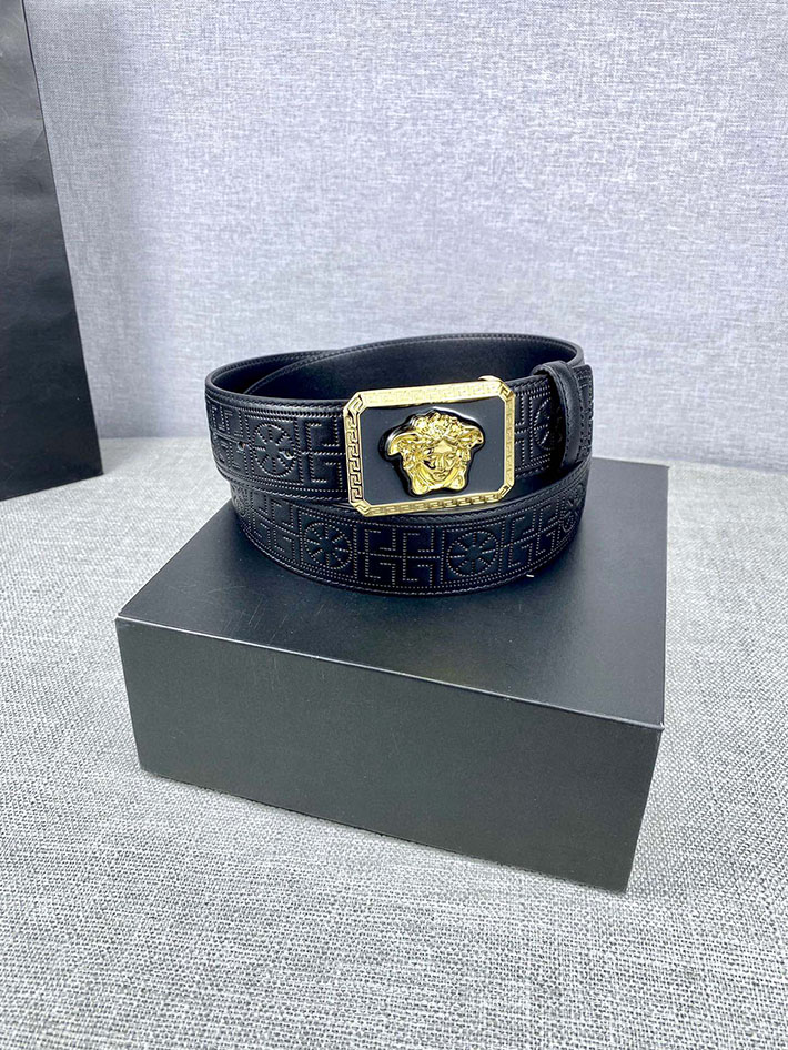 最高級ヴェルサーチェスーパーコピー ヴェルサーチェベルトコピー ブラック 38MM ゴールド金具 2518821 ヴェルサーチ 店舗 大阪 - 画像 (9)