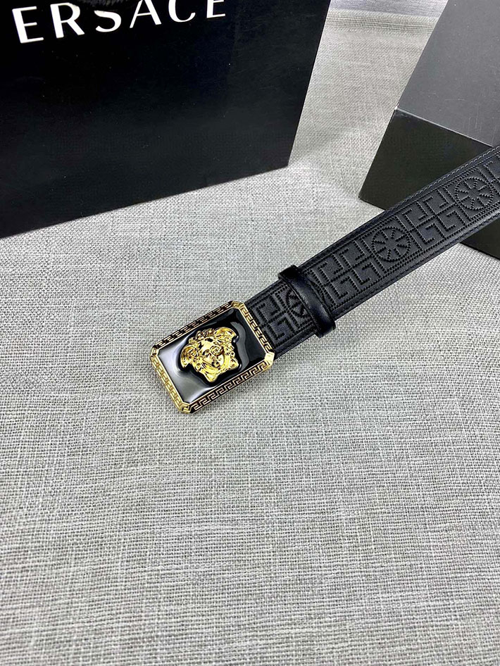 最高級ヴェルサーチェスーパーコピー ヴェルサーチェベルトコピー ブラック 38MM ゴールド金具 2518821 ヴェルサーチ 店舗 大阪 - 画像 (7)
