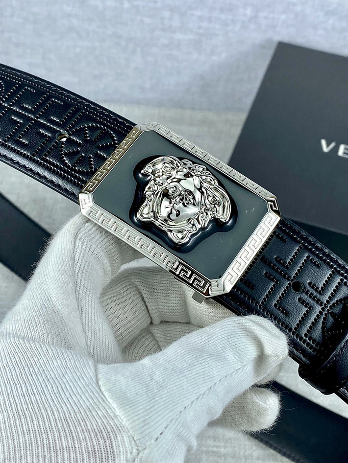 最高級ヴェルサーチェスーパーコピー ヴェルサーチェベルトコピー ブラック 38MM ゴールド金具 2518821 ヴェルサーチ 店舗 大阪 - 画像 (5)