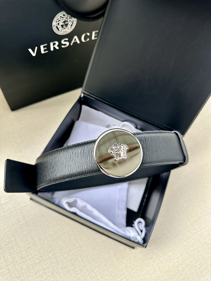 最高級ヴェルサーチェスーパーコピー ヴェルサーチェベルトコピー ブラック 40MM ゴールド金具 2518823 ヴェルサーチ 店舗 大阪 - 画像 (5)