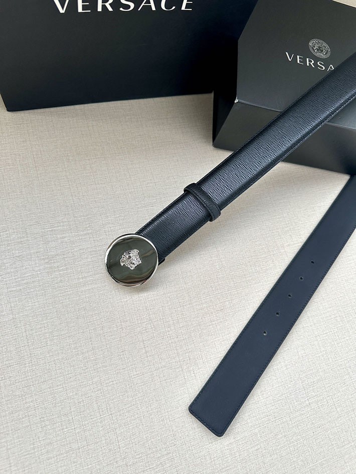 最高級ヴェルサーチェスーパーコピー ヴェルサーチェベルトコピー ブラック 40MM ゴールド金具 2518823 ヴェルサーチ 店舗 大阪 - 画像 (3)