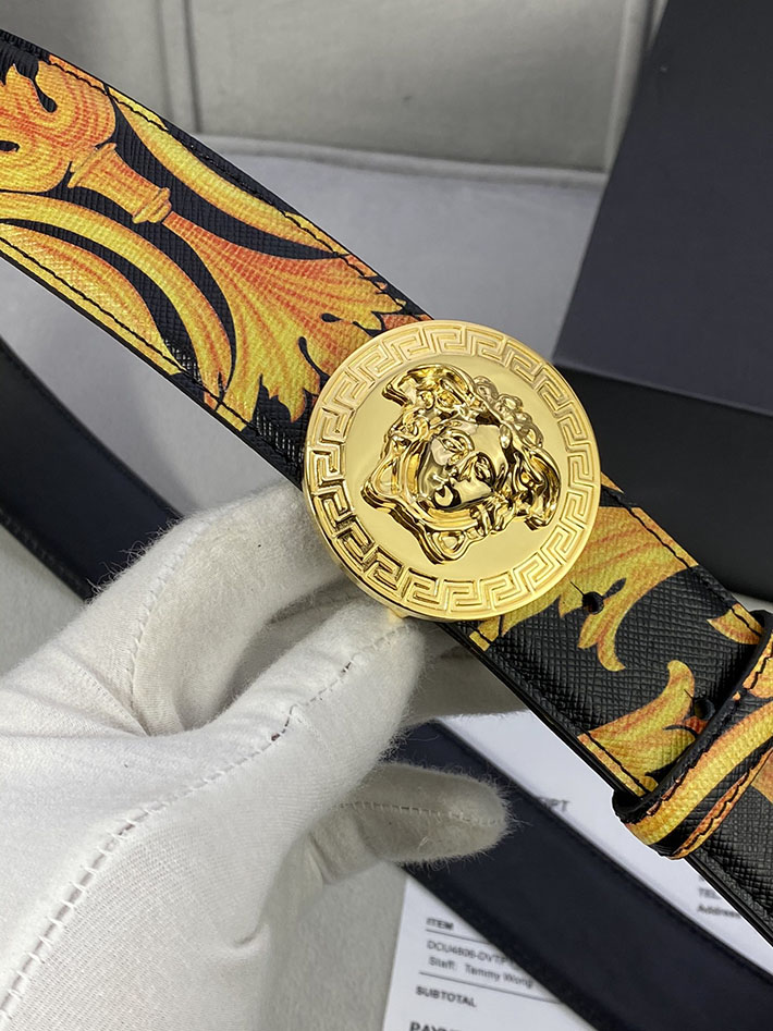 最高級ヴェルサーチェスーパーコピー ヴェルサーチェベルトコピー ブラック 40MM ゴールド金具 2518829 ヴェルサーチ 店舗 新宿 - 画像 (9)