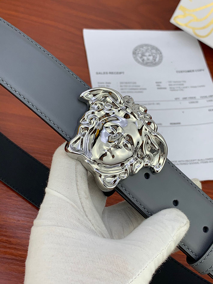 最高級ヴェルサーチェスーパーコピー ヴェルサーチェベルトコピー ブラック 38MM シルバー金具 2518836 ベルト メンズ ビジネス 20代 - 画像 (8)