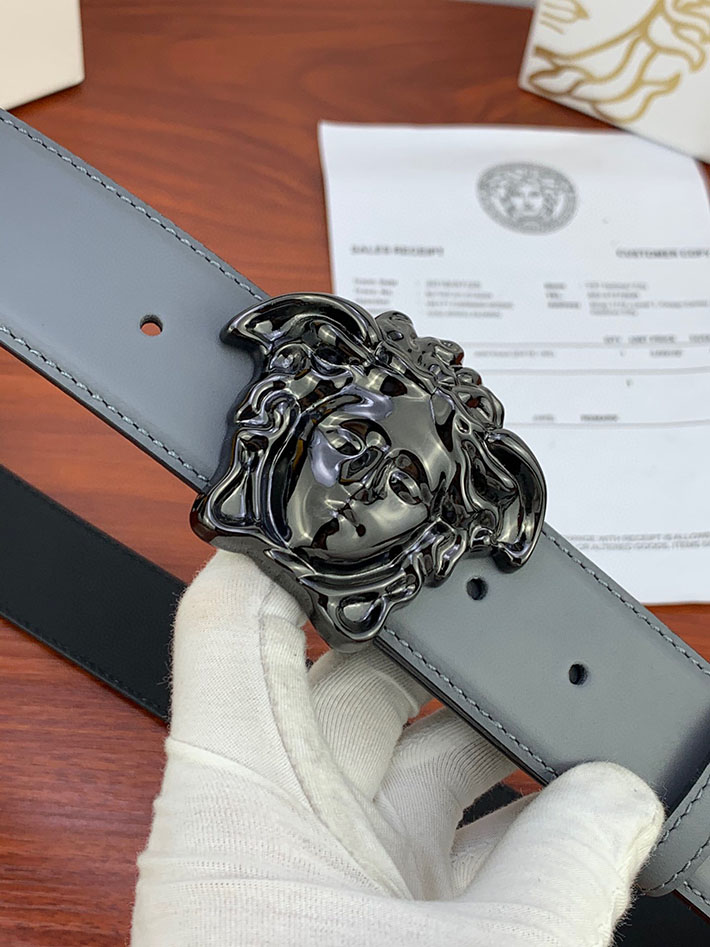 最高級ヴェルサーチェスーパーコピー ヴェルサーチェベルトコピー ブラック 38MM ブラック金具 2518838 ベルト メンズ ビジネス 20代 - 画像 (7)
