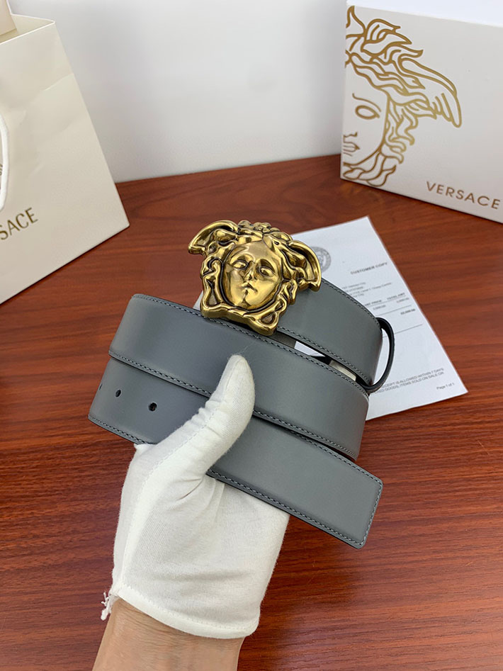 最高級ヴェルサーチェスーパーコピー ヴェルサーチェベルトコピー ブラック 38MM ゴールド金具 2518839 ベルト メンズ ビジネス 30代 - 画像 (9)