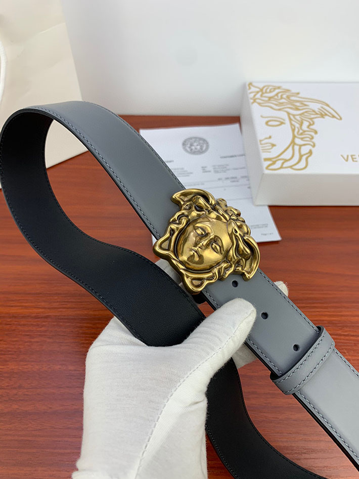最高級ヴェルサーチェスーパーコピー ヴェルサーチェベルトコピー ブラック 38MM ゴールド金具 2518839 ベルト メンズ ビジネス 30代 - 画像 (8)