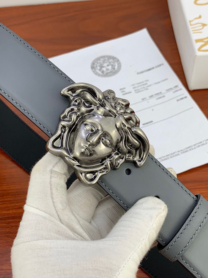 最高級ヴェルサーチェスーパーコピー ヴェルサーチェベルトコピー ブラック 38MM ブラック金具 2518840 ベルト メンズ ビジネス 30代 - 画像 (5)