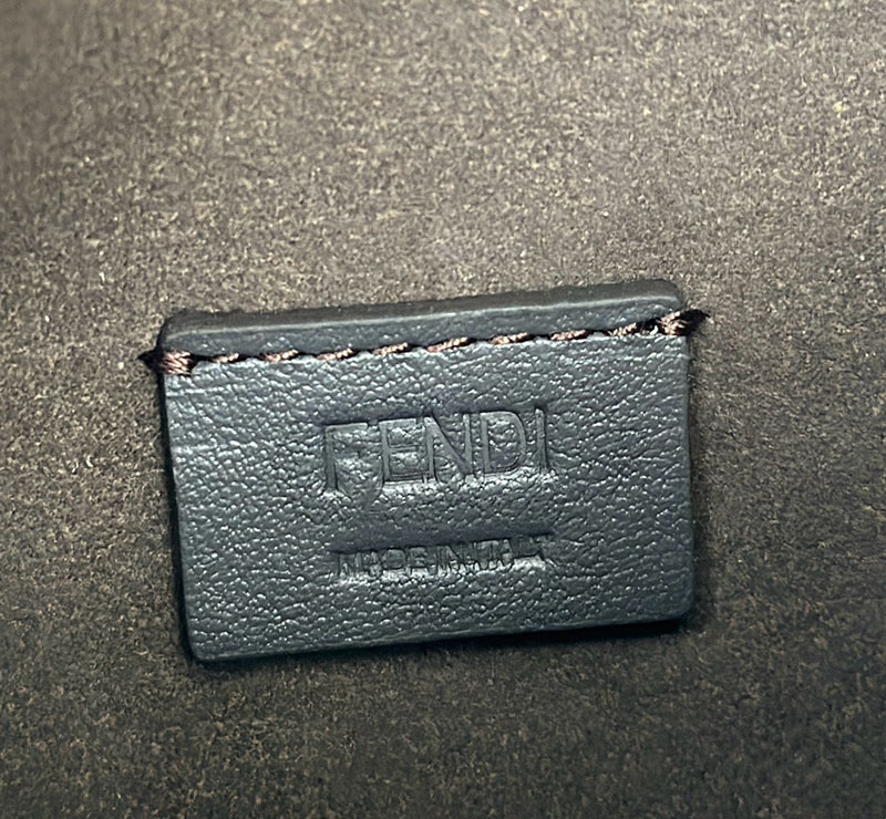 フェンディ 人気バッグ FENDI スモール フェンデッセンス ライトブルー FFデニム 8BS094AS3FF1PLM - 画像 (5)