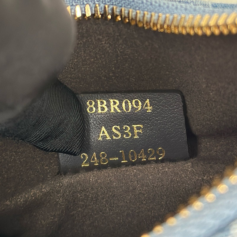 フェンディ 人気バッグ FENDI スモール フェンデッセンス ライトブルー FFデニム 8BS094AS3FF1PLM - 画像 (4)