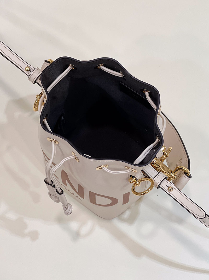 フェンディ 人気バッグ FENDI レザーショルダー MONTRESOR モントレゾール スモール バケットバッグ 8SB010AC9LF0K7E - 画像 (2)