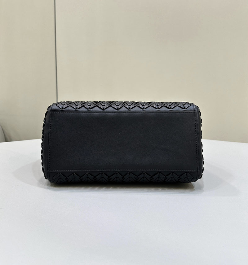 フェンディ 人気バッグ FENDI ORIGAMI MEDIUM VIT.GRANE CON オリガミ ミディアム ショルダーバッグ 編み込み 8BH414APZBF0KUR - 画像 (6)