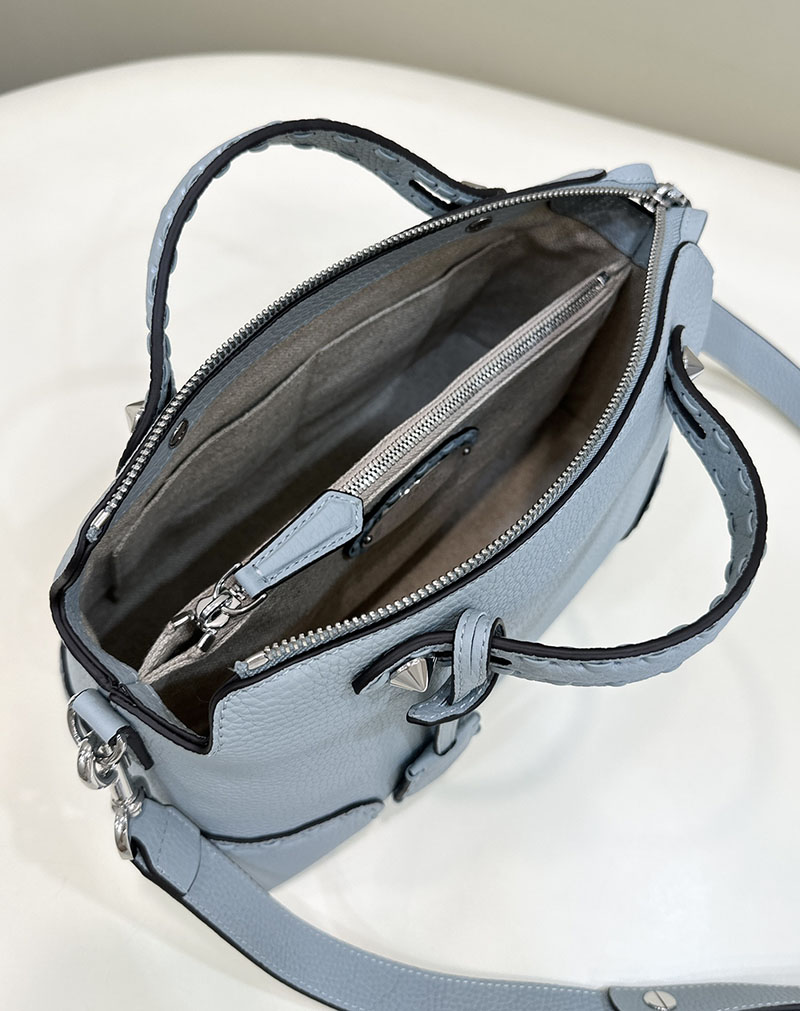 フェンディ 人気バッグ FENDI 2WAY ハンドバッグ ショルダーバッグ 肩掛けバッグ 斜めがけバッグ ブルー 8BL1460ARBBF1NQ0 - 画像 (2)