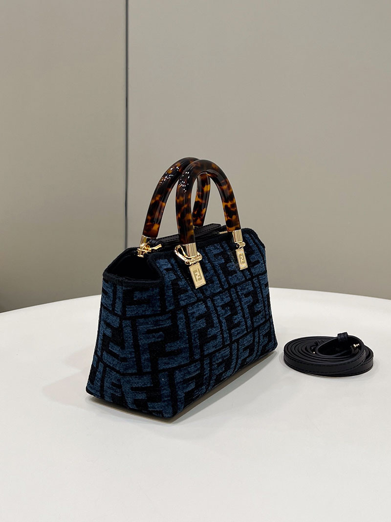 フェンディ 人気バッグ FENDI MINI BY THE WAY BAG ショルダーバッグ クロスボディバッグ ハンドバッグ ネイビー 8BS067AL9Qf0e2a - 画像 (9)