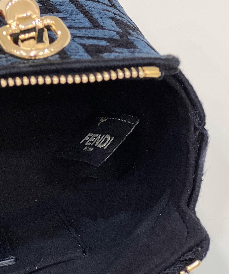 フェンディ 人気バッグ FENDI MINI BY THE WAY BAG ショルダーバッグ クロスボディバッグ ハンドバッグ ネイビー 8BS067AL9Qf0e2a - 画像 (3)