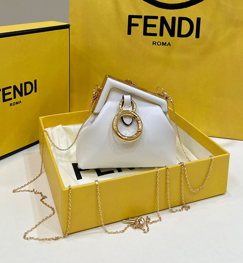 フェンディ 人気バッグ FENDI 肩掛け 斜め掛け ポシェット ファースト スモール 2WAY ショルダーバッグ 2520112 フェンディ ファースト スモール - 画像 (9)