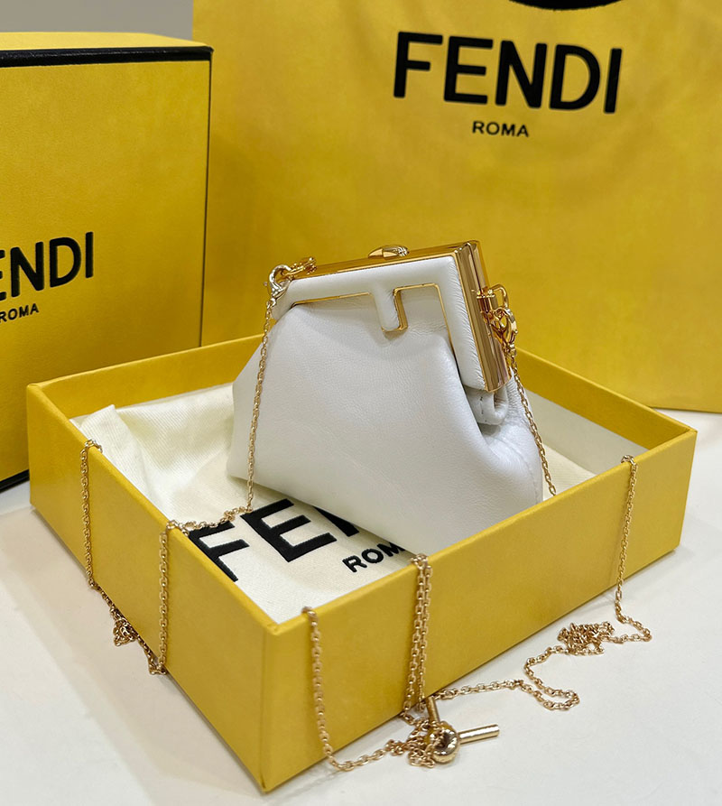 フェンディ 人気バッグ FENDI 肩掛け 斜め掛け ポシェット ファースト スモール 2WAY ショルダーバッグ 2520112 フェンディ ファースト スモール - 画像 (8)