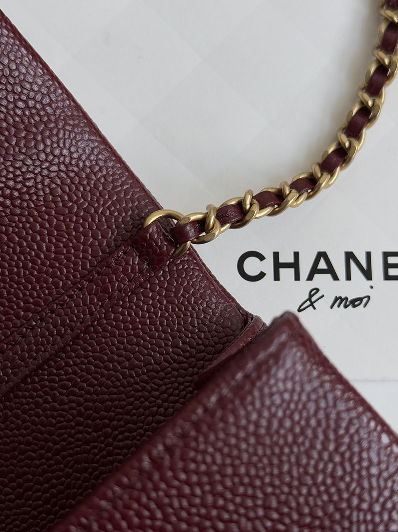 シャネル 新作バッグ H品 CHANEL レディース スモール フラップ バッグ グレインド シャイニー カーフスキン AS5186 B18321 NZV44 - 画像 (7)