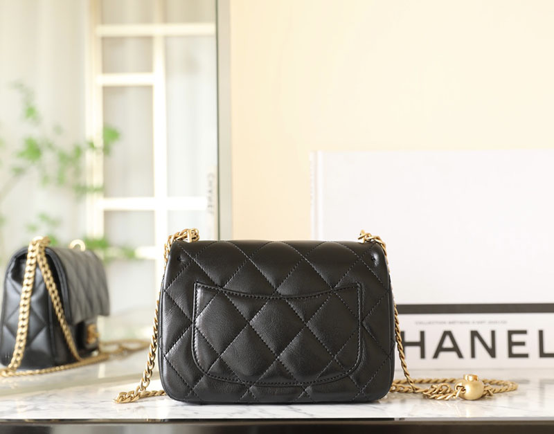 シャネル 新作バッグ H品 CHANEL マトラッセ ミニフラップバッグ ショルダーバッグ 黒 (ブラック) AS3829 B18732 94305 - 画像 (6)