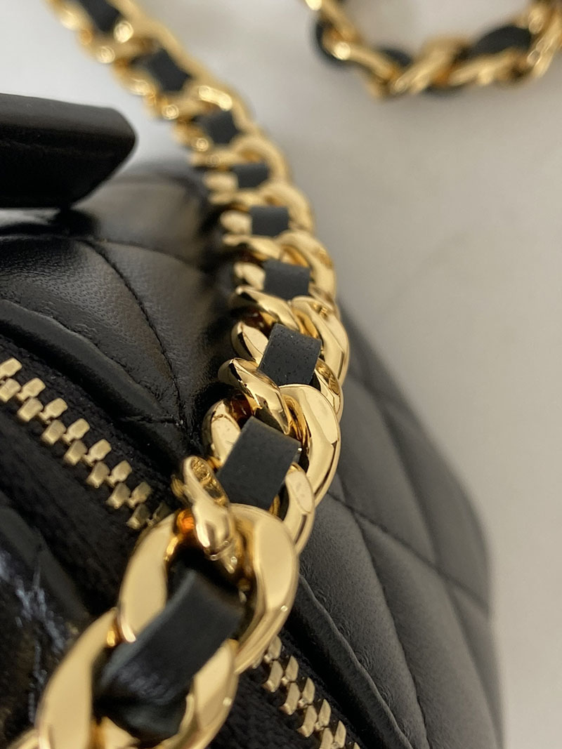 シャネル 新作バッグ H品 CHANEL バニティ チェーンショルダー バッグ バッグ AP3383 ブラック 2520150 シャネル バニティバッグ - 画像 (5)