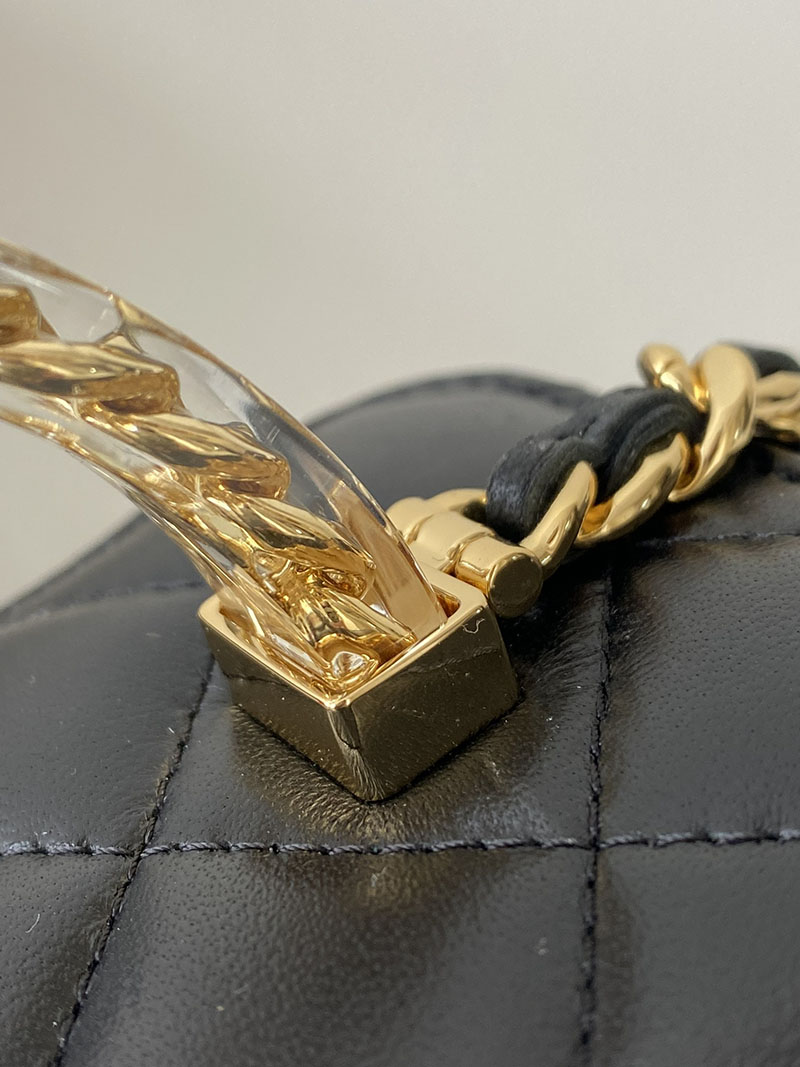 シャネル 新作バッグ H品 CHANEL バニティ チェーンショルダー バッグ バッグ AP3383 ブラック 2520150 シャネル バニティバッグ - 画像 (4)