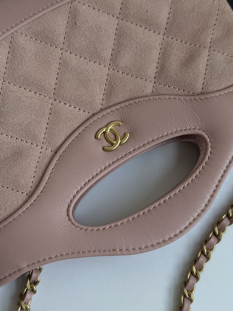 シャネル 新作バッグ H品 CHANEL シャネル31 ナノ チェーンショルダーバッグ AP3656 ベビーピンク 2520151 シャネル 31 バッグ ミニ - 画像 (6)