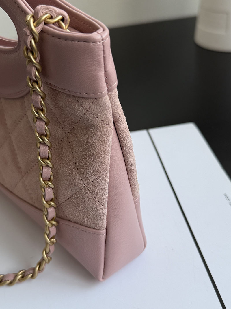 シャネル 新作バッグ H品 CHANEL シャネル31 ナノ チェーンショルダーバッグ AP3656 ベビーピンク 2520151 シャネル 31 バッグ ミニ - 画像 (5)