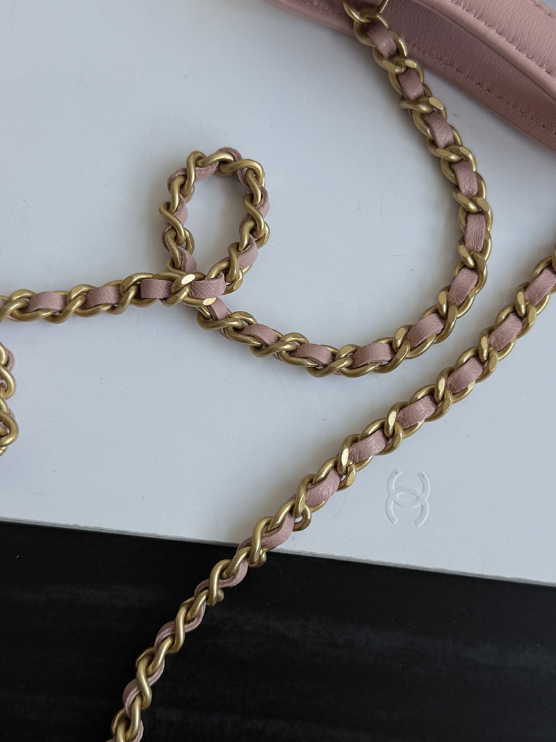 シャネル 新作バッグ H品 CHANEL シャネル31 ナノ チェーンショルダーバッグ AP3656 ベビーピンク 2520151 シャネル 31 バッグ ミニ - 画像 (4)